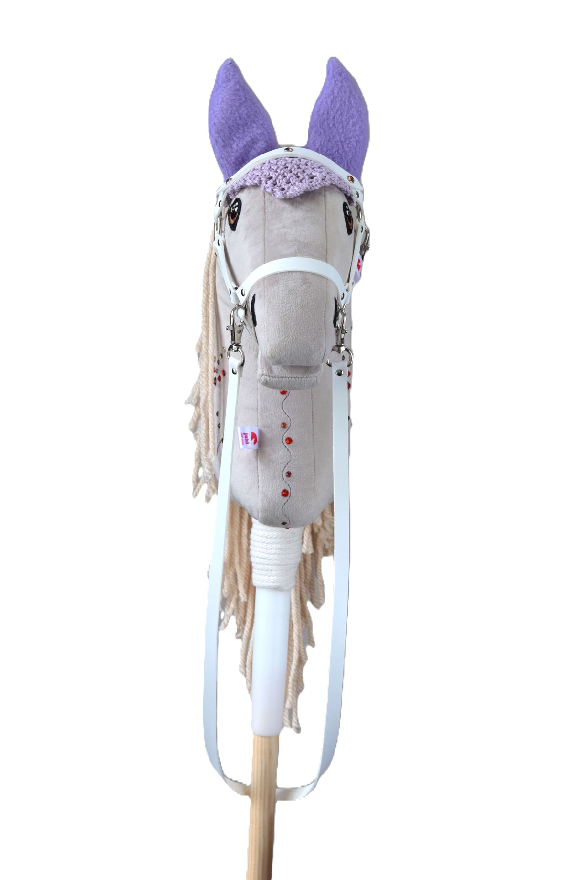 Ear net for hobby horse - Lila – Sport pony
