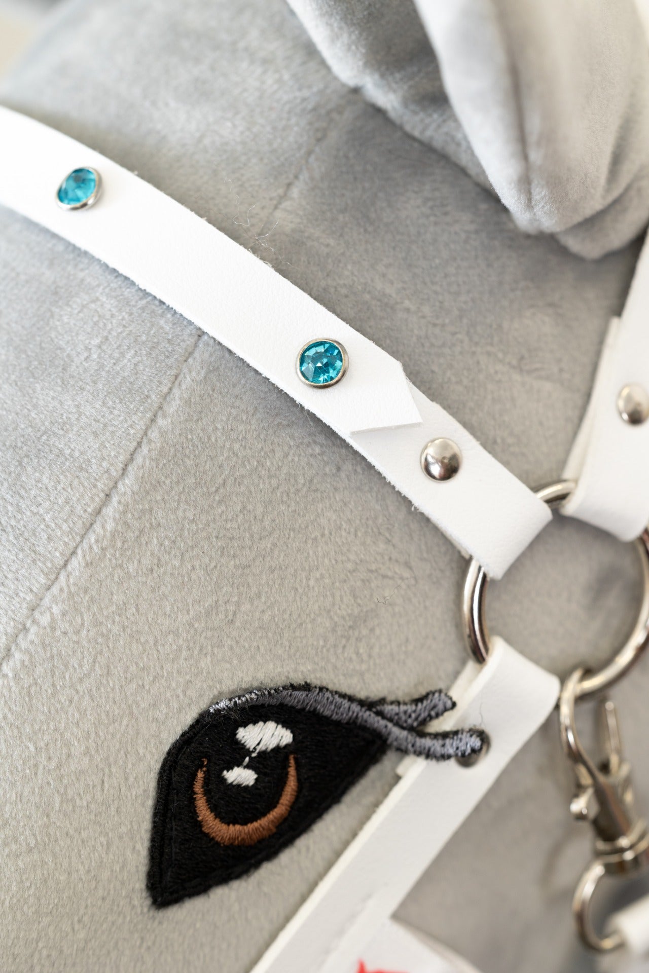 Ohlávka krystal z Eko kůže