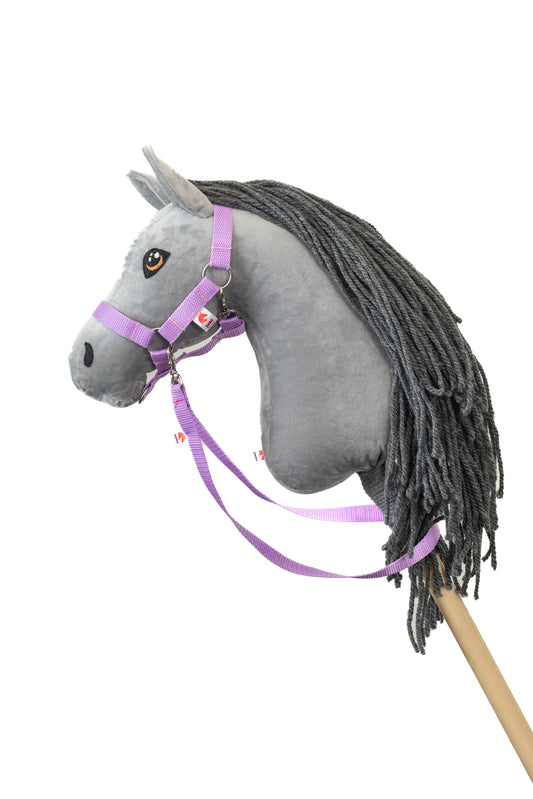 Halter with reins - Lilac - Foal