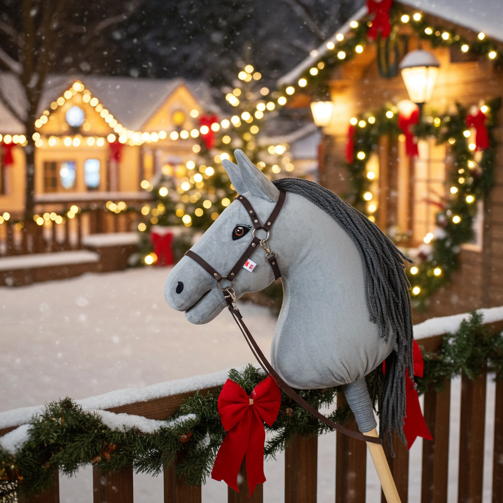 Halter Crystal brown - Silver - Foal