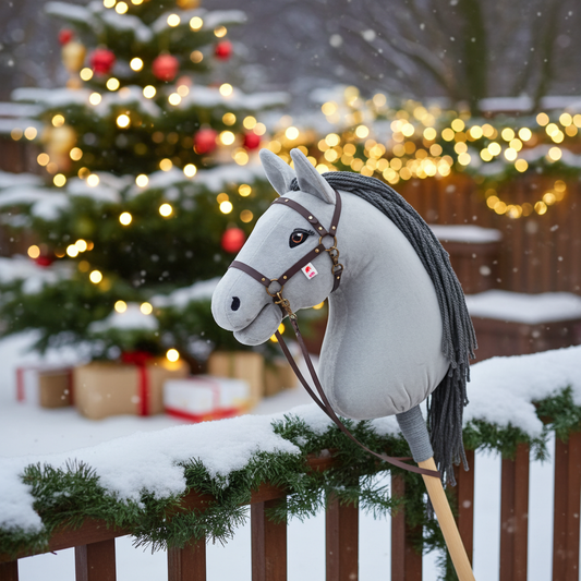 Halter Crystal brown - Brass - Foal