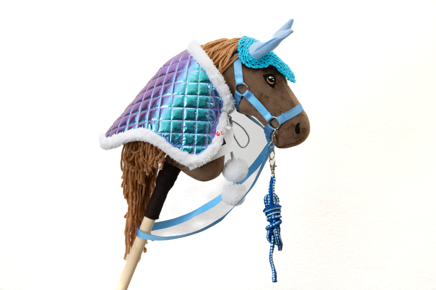 Good offer SET light blue - adult horse