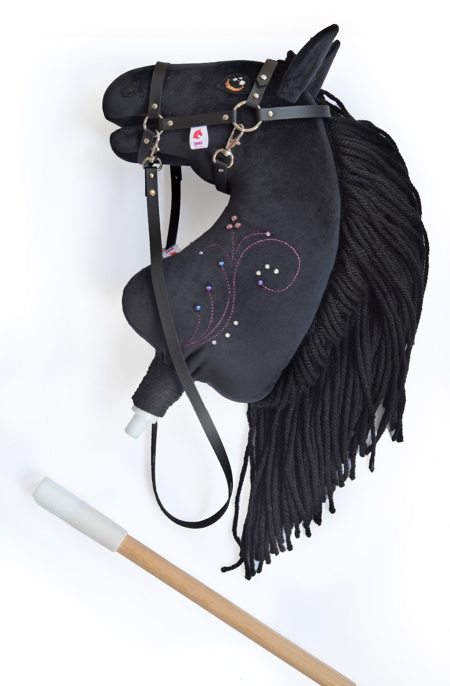 Black Diamond with Swarovski crystals - Sport pony