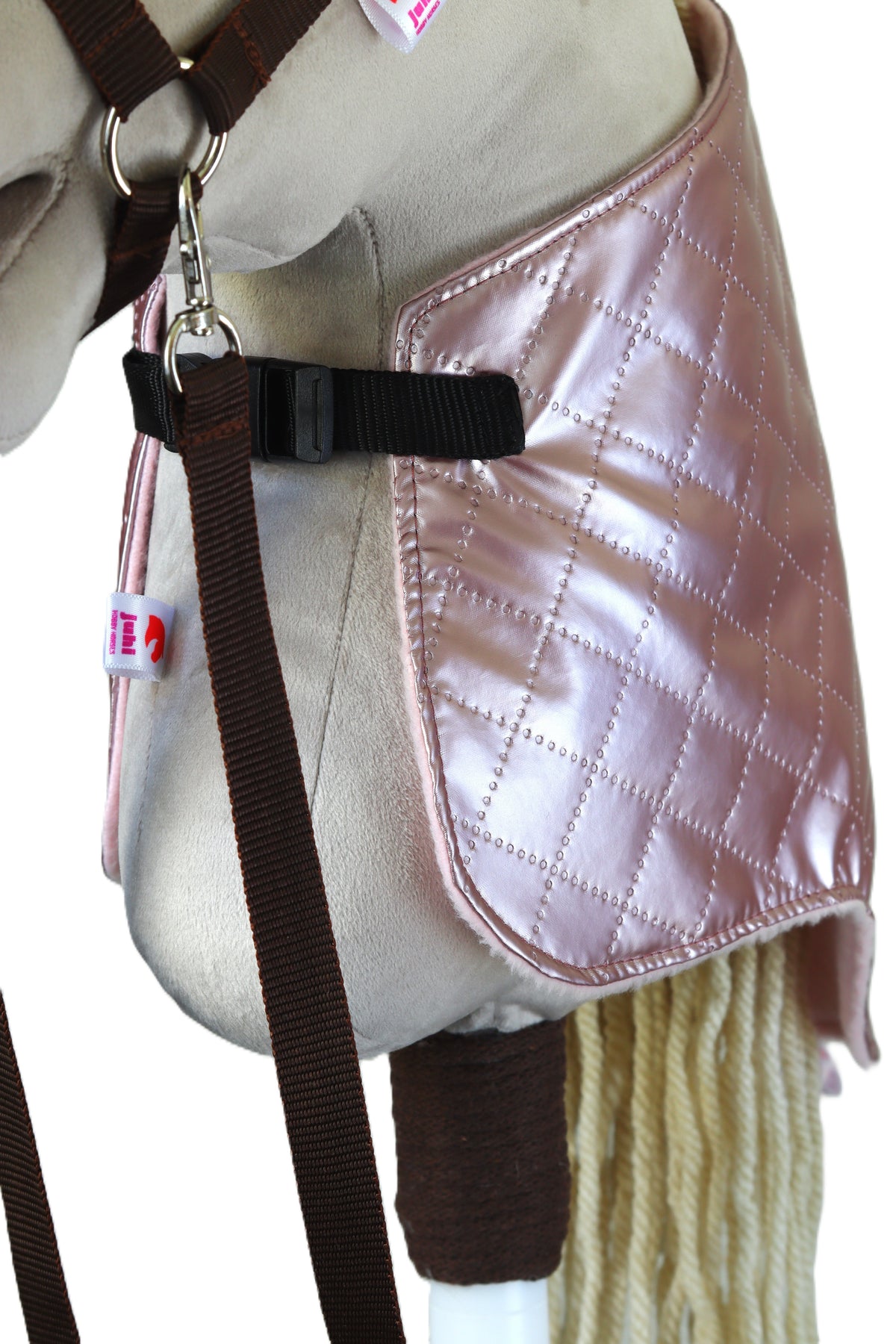 Shiny Pink Blanket for Hobby Horse – Foal