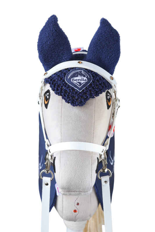 Ear net benila.4u - dark blue – Sport Pony