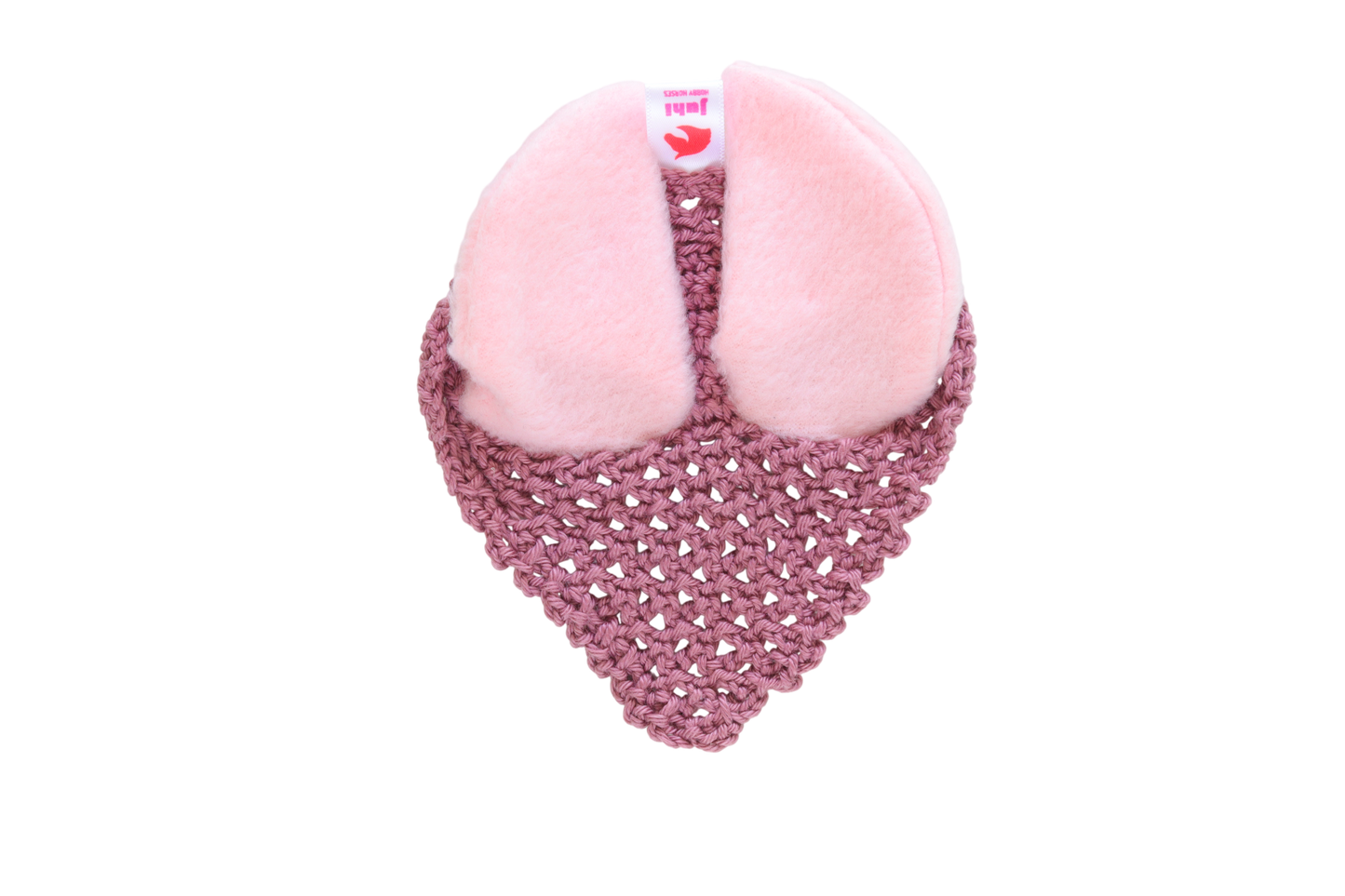 Crocheted Ear Net - Dark purple - Sport pony