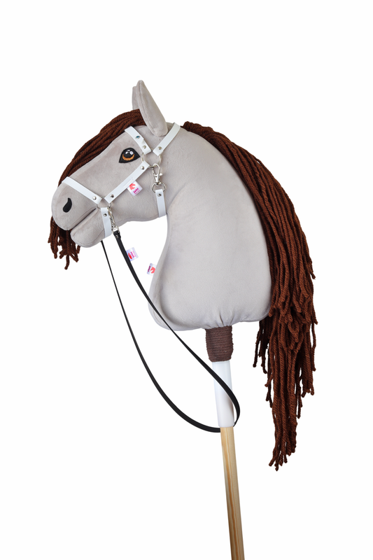 Eco leather reins (Brown) - Adult horse