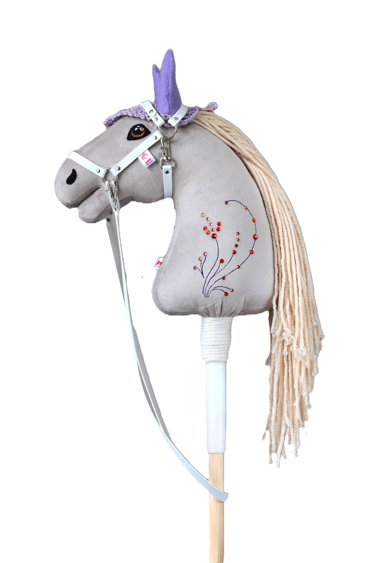 Ear net for hobby horse - Lila – Sport pony