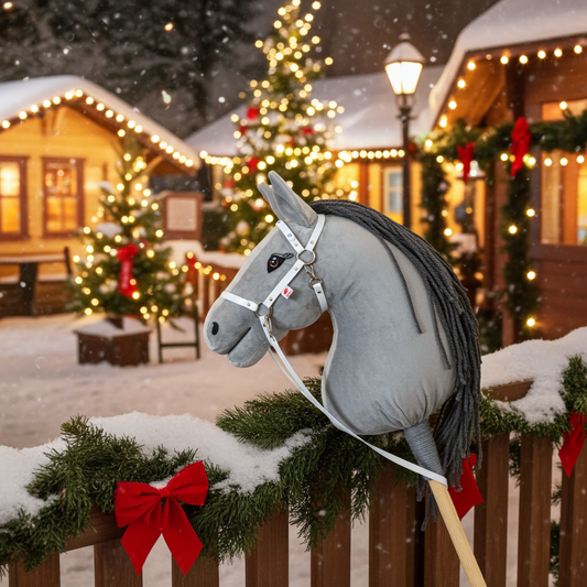 Halter Crystal white - Silver - Foal