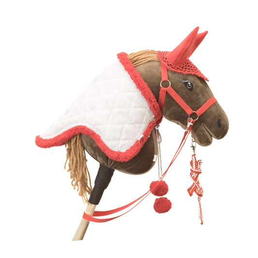 Good offer SET red and white - adult horse
