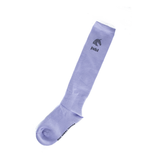 Knee socks for hobbyhorsing light lila