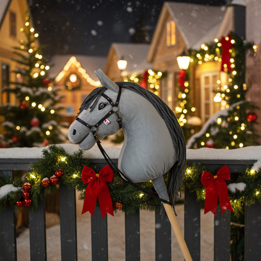 Halter Crystal black - Brass - Foal