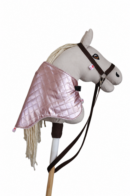 Shiny Pink Blanket for Hobby Horse – Foal