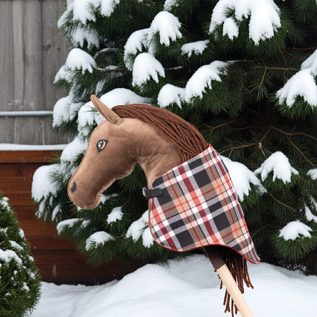 Blanket Beige & Red - Foal