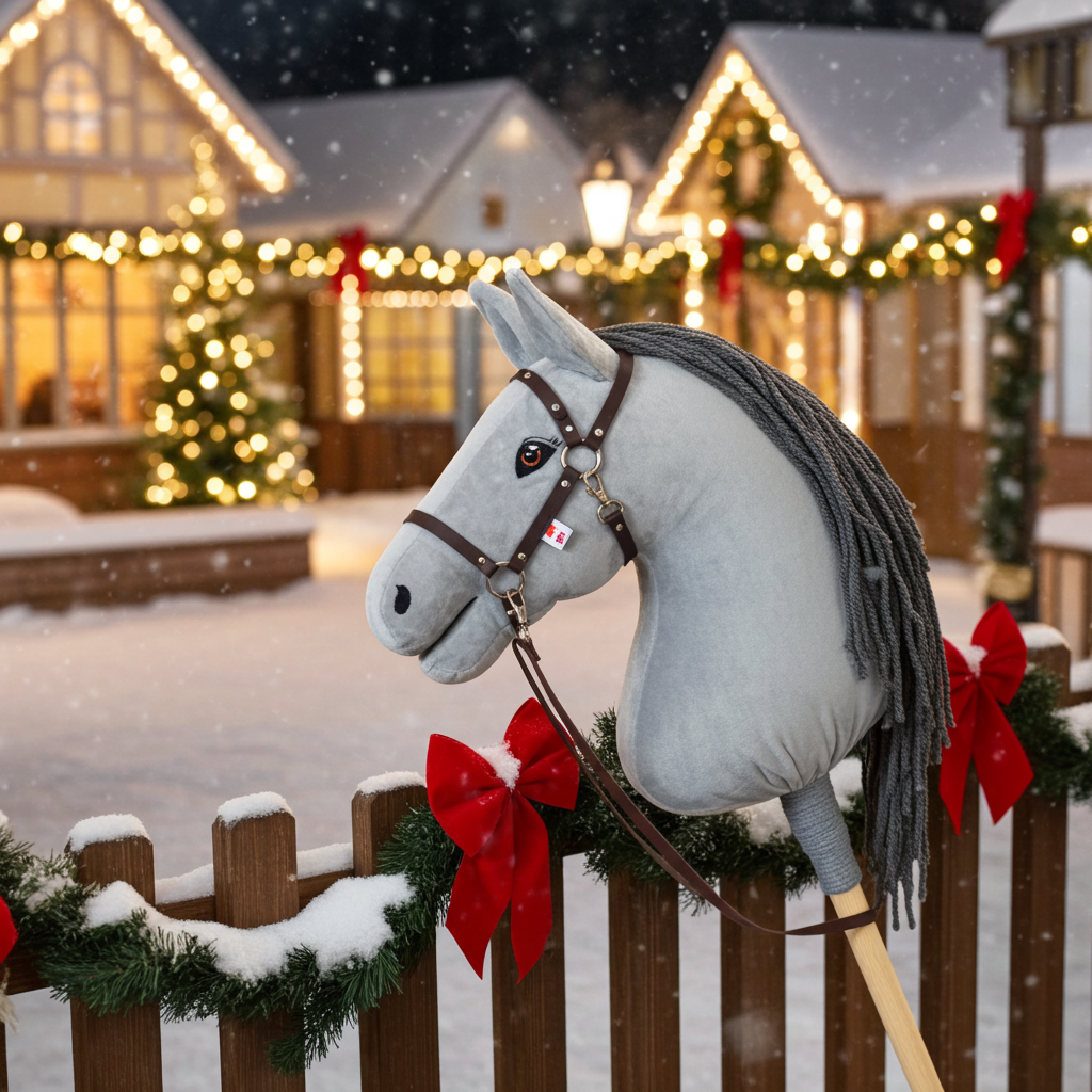 Halter Crystal brown - Silver - Foal