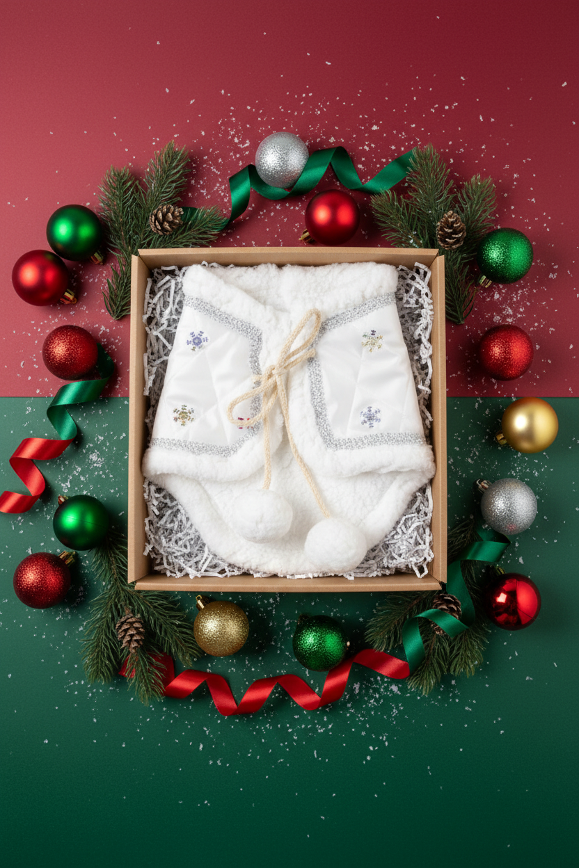 Winter blanket white - White lamb